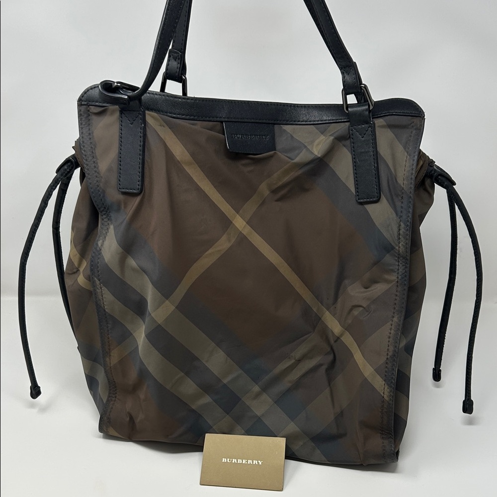 Burberry Buckleigh Packable Tote Brown